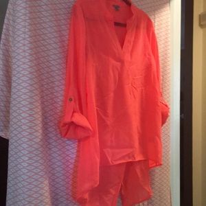 BRIGHT pink brand new blouse